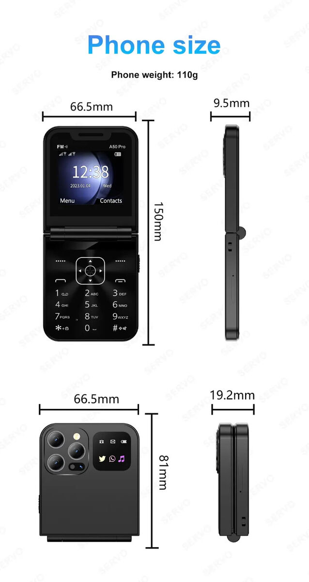 A70pro flip Mobile Phone