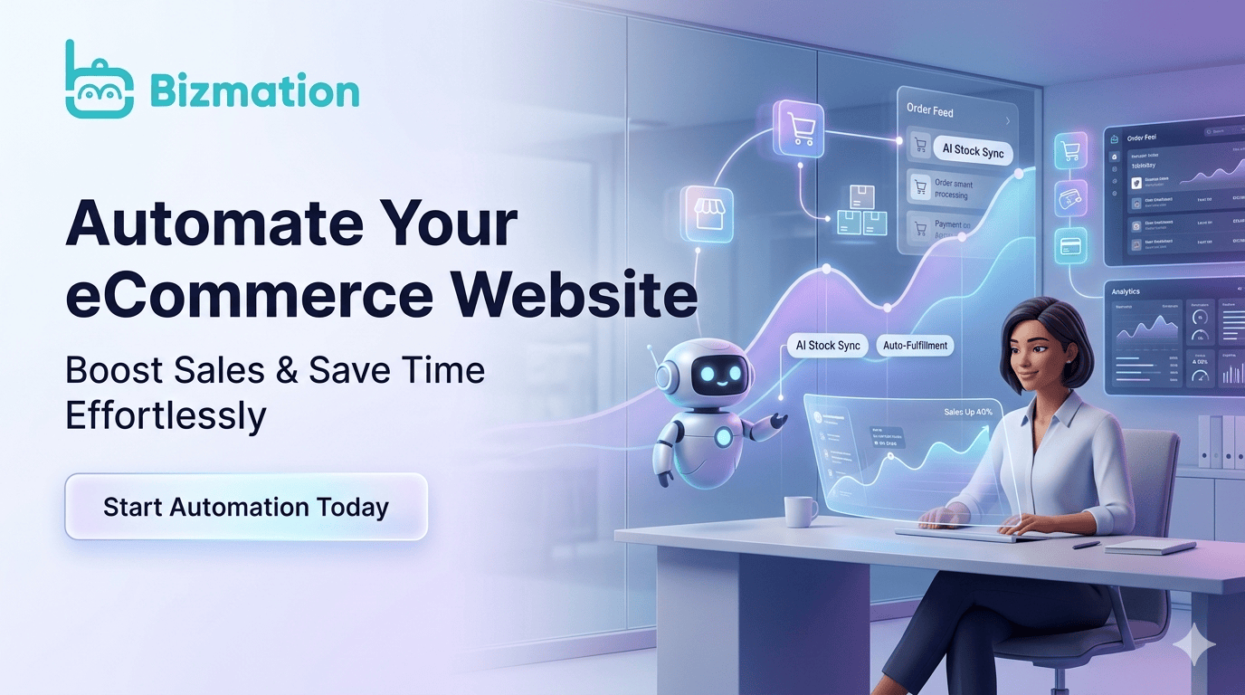Automate Ecommerce Website: Boost Sales and Save Time Effortlessly